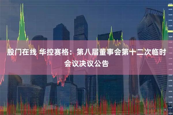 股門在線 華控賽格：第八屆董事會第十二次臨時會議決議公告